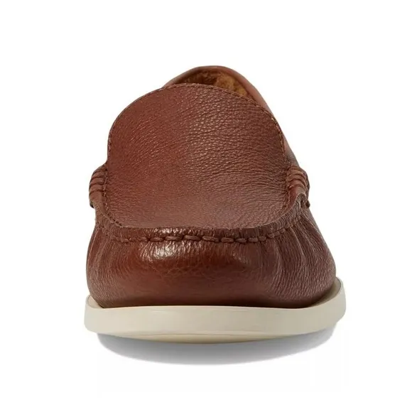 Polo Ralph Lauren Men Merton Leather Venetian Loafers Sz 11 Brown Dress Shoes