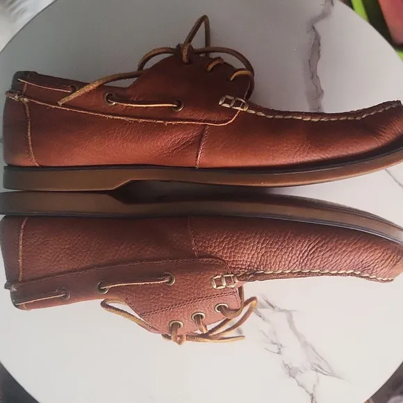 Polo Ralph Lauren, the Men's Bienne Leather Boat Shoes