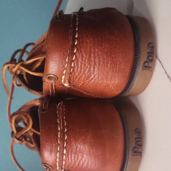 Polo Ralph Lauren, the Men's Bienne Leather Boat Shoes