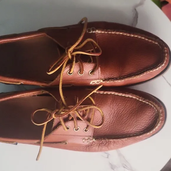 Polo Ralph Lauren, the Men's Bienne Leather Boat Shoes