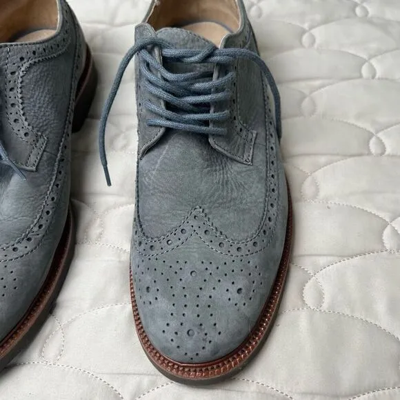 Polo Ralph Lauren Torrington Wingtip Suede Mens Shoes