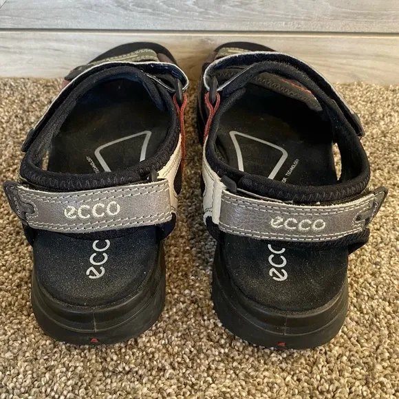 Pristine ECCO Offroad Multicolor Leather Sandals 40(9/9.5)