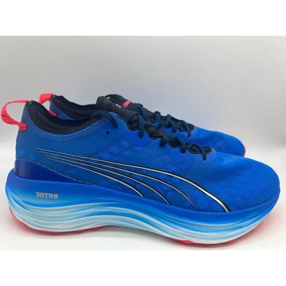 Puma ForeverRun Nitro Blue Men's Running Shoes Size 12 NEW🛒