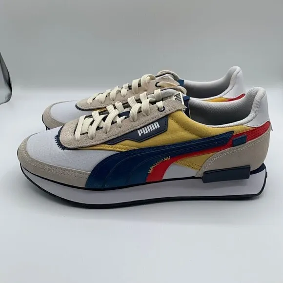 Puma Future Rider Low Displaced Athletic Shoes 383148-05 Mens 11.5 New