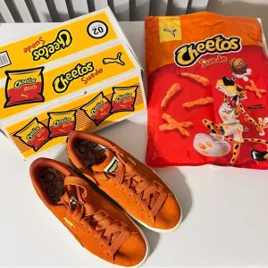 Puma Kids Cheetos Suede Shoes - Orange
