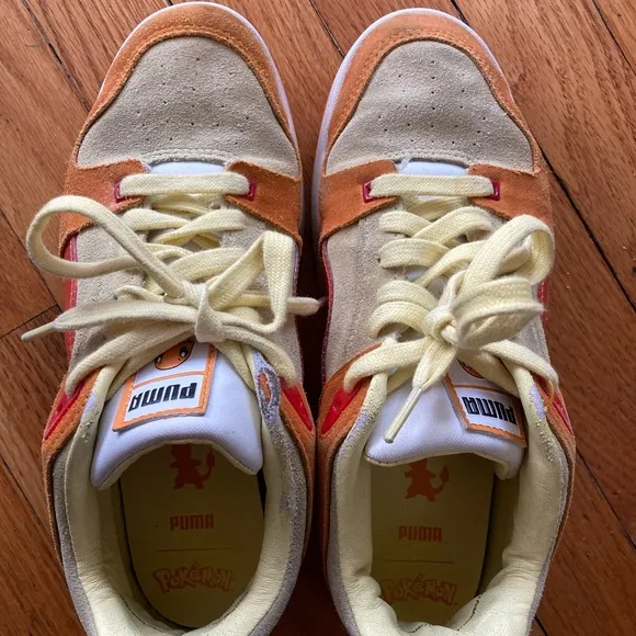 PUMA POKÉMON CHARMAMDER SNEAKERS SIZE BIG KIDS 7