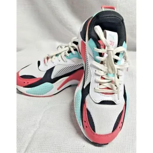 Puma RS-X‎ Spring Girls Size 4C Multicolor Athletic Shoes Sneakers 381959-01