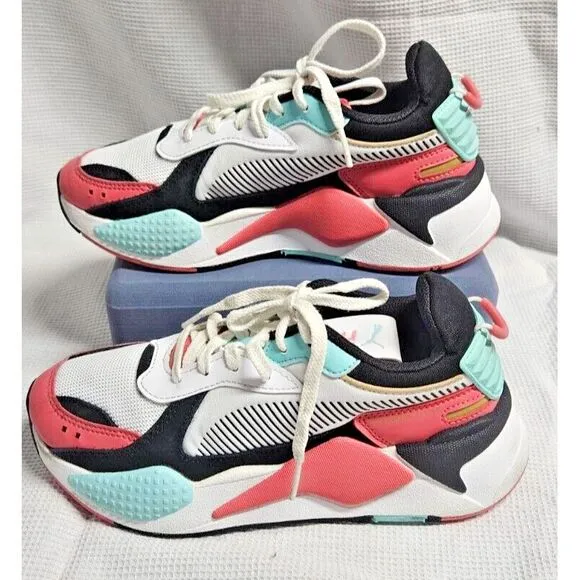 Puma RS-X‎ Spring Girls Size 4C Multicolor Athletic Shoes Sneakers 381959-01
