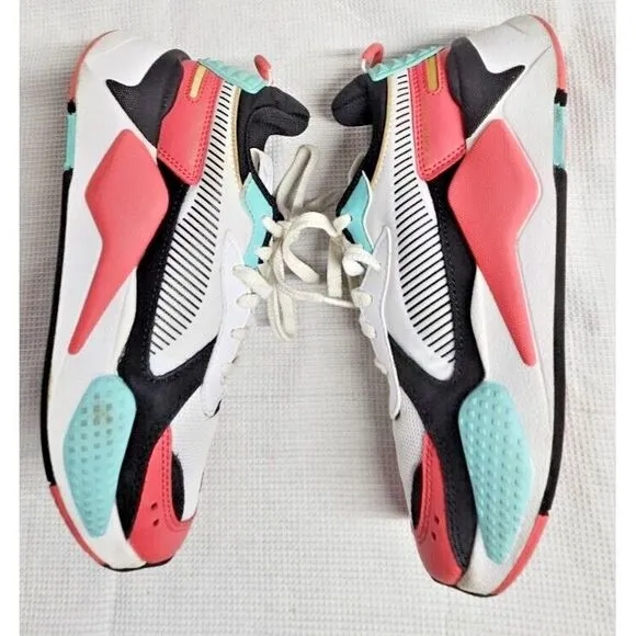 Puma RS-X‎ Spring Girls Size 4C Multicolor Athletic Shoes Sneakers 381959-01