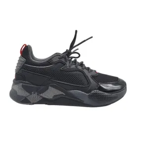 Puma RsX Batman Jr Boys Black Sneakers Shoes 38308301 Size 7C