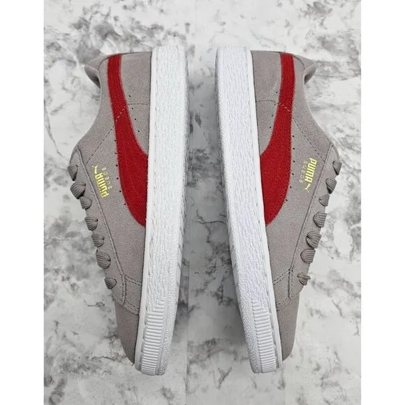 Puma Suede Drizzle High Risk Red Junior's Shoes Size 5.5