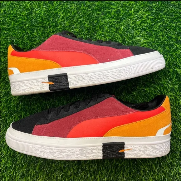 Puma Suede Hacked FS Black Jaffa-Ore Multicolor