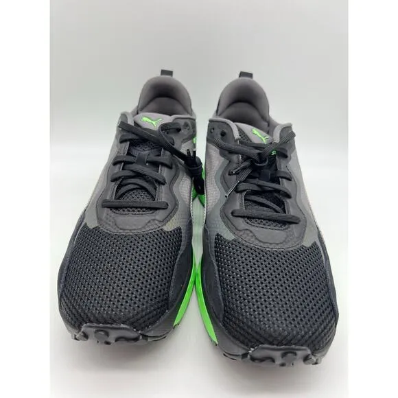 Puma Xetic Sculpt Beyond Running Shoes Black Green 387658-02 Mens Size 11