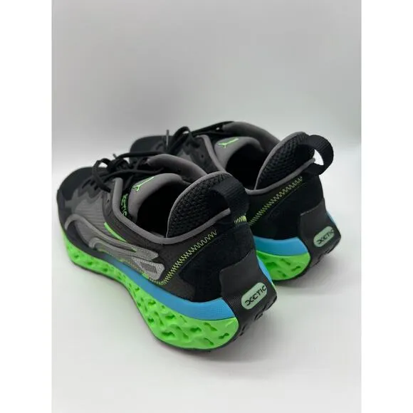 Puma Xetic Sculpt Beyond Running Shoes Black Green 387658-02 Mens Size 11