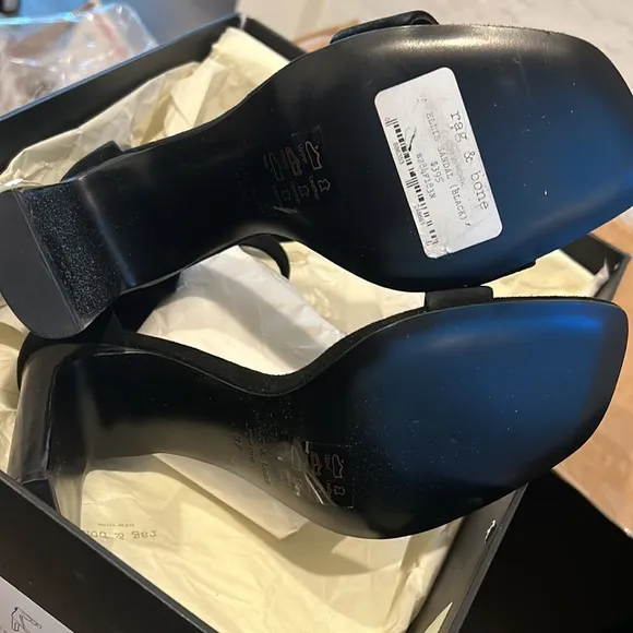 RAG &amp; BONE | Ellis Sandal in Black Suede