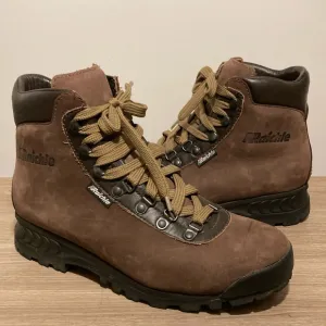 Raichle of Switzerland hiking boots chocolate brown 8