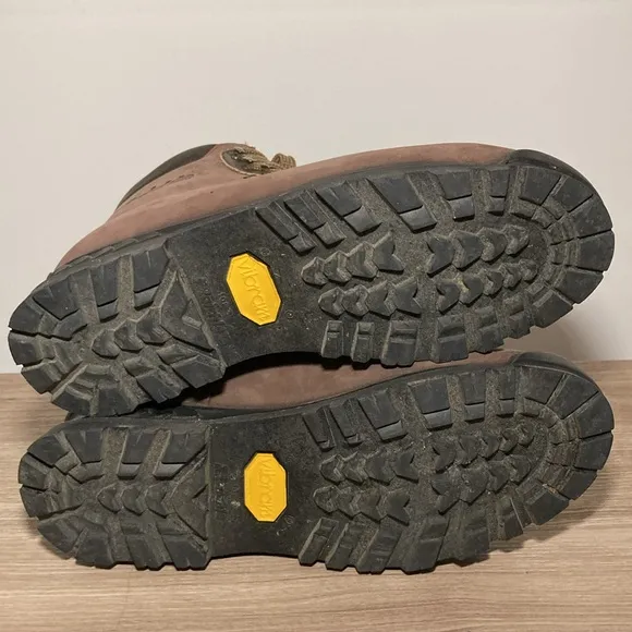 Raichle of Switzerland hiking boots chocolate brown 8