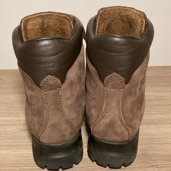 Raichle of Switzerland hiking boots chocolate brown 8