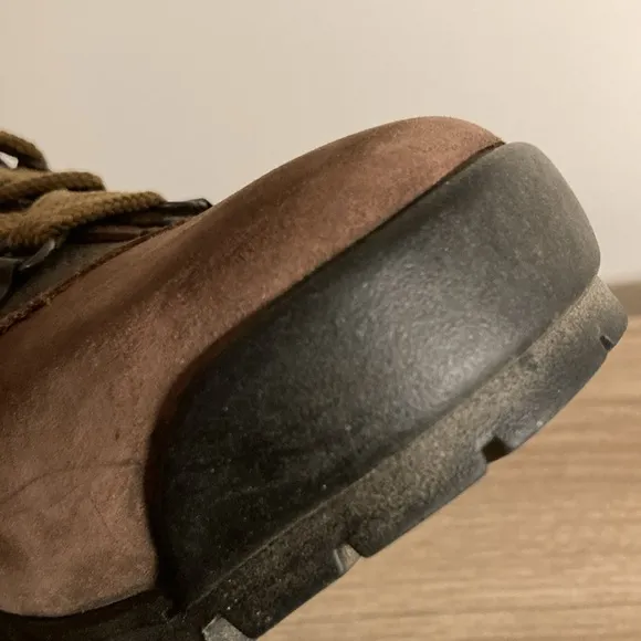 Raichle of Switzerland hiking boots chocolate brown 8