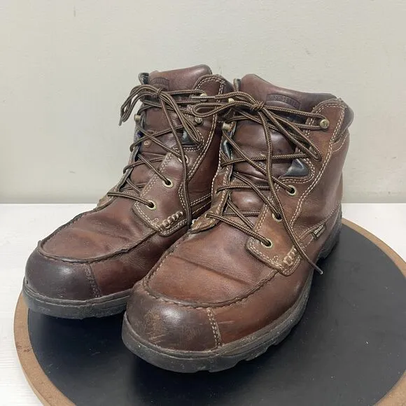 Red Wing Irish Setter Boots Men 13 D Soft Paw Chukka Brown Hiking Gorpcore