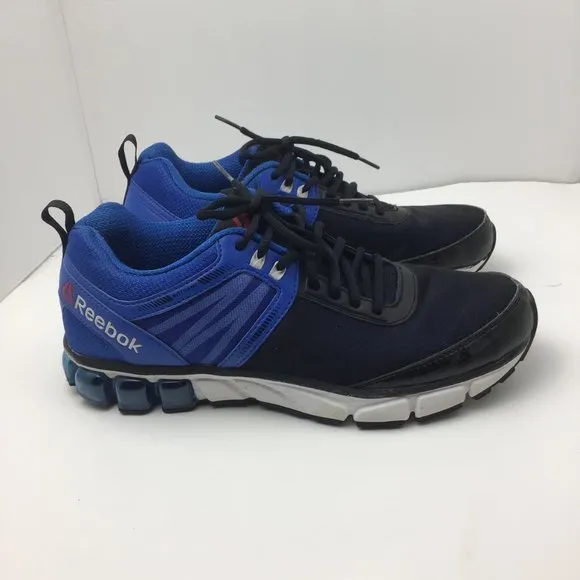 Reebok Dashride 2.0 Running Shoes Black/Blue Sz 10