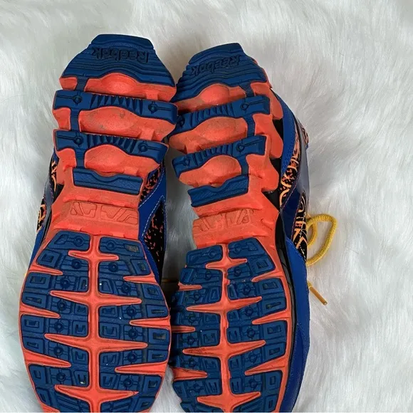 Reebok Men's Blue and Black Running Shoes
