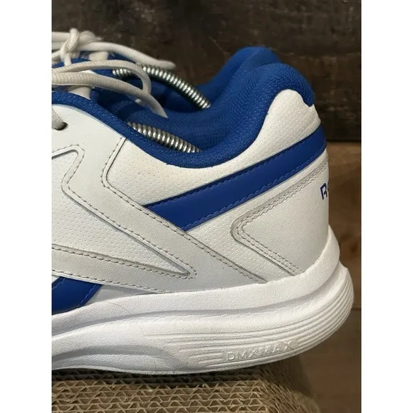 Reebok Walk Ultra 7 DMX Max White Leather Lifestyle Shoes Mens Size 13