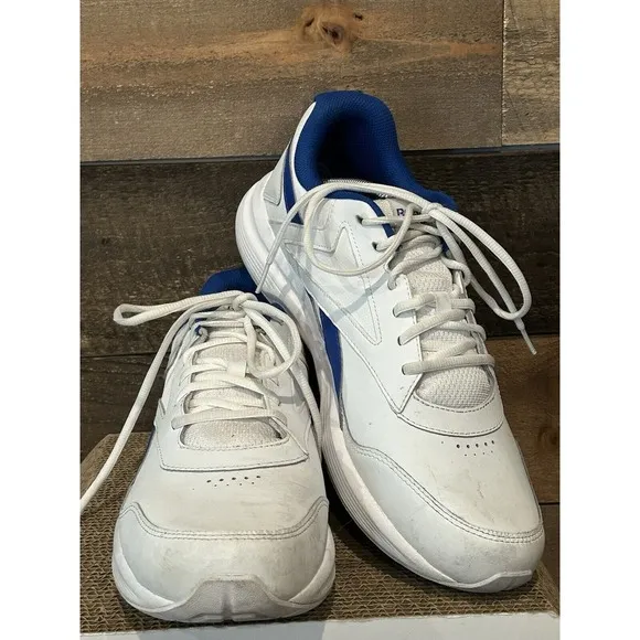 Reebok Walk Ultra 7 DMX Max White Leather Lifestyle Shoes Mens Size 13