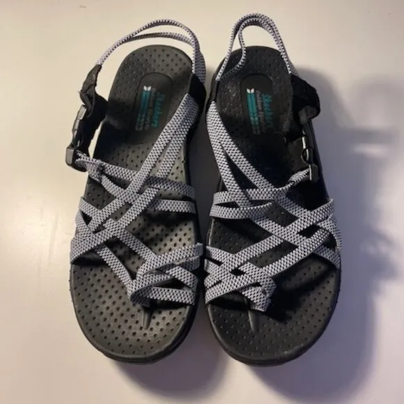 Regae - Irie Mon Sport Thong Sandals Black New