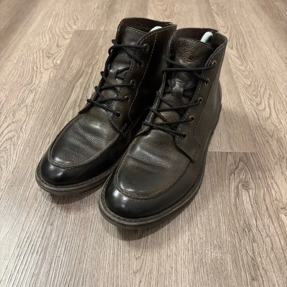 Roan By Bed‎ Stu Cass Chukka Boots Distressed  Leather Lace-Up Men’s 8 Ankle