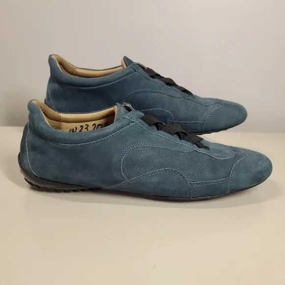Robert Zur Shoes Forest Green Loafers