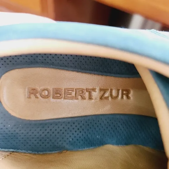 Robert Zur Shoes Forest Green Loafers