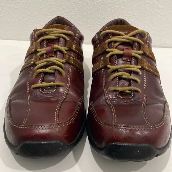 Rockport Colfax Mahogany XCS Oxford Driving Shoes Brown Leather Lace Up |SZ 10M