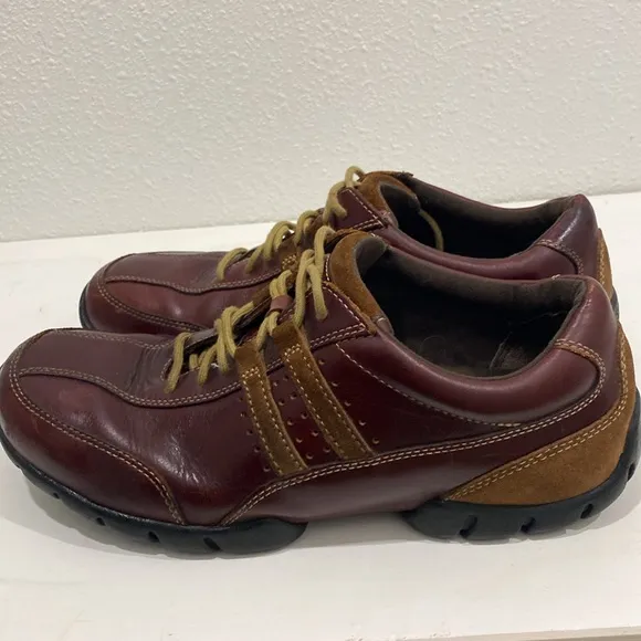 Rockport Colfax Mahogany XCS Oxford Driving Shoes Brown Leather Lace Up |SZ 10M