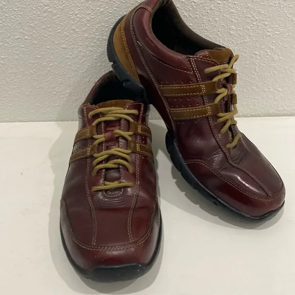 Rockport Colfax Mahogany XCS Oxford Driving Shoes Brown Leather Lace Up |SZ 10M