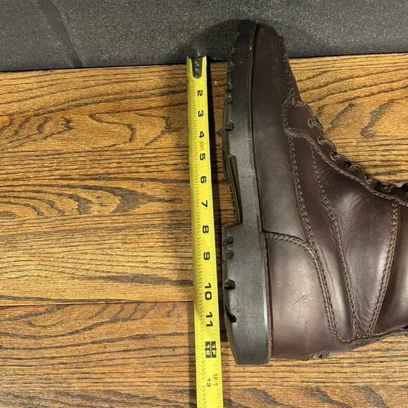 Rockport Hydro Shield 66283 Brown Leather Moc Toe Hiking Boots Men’s 12