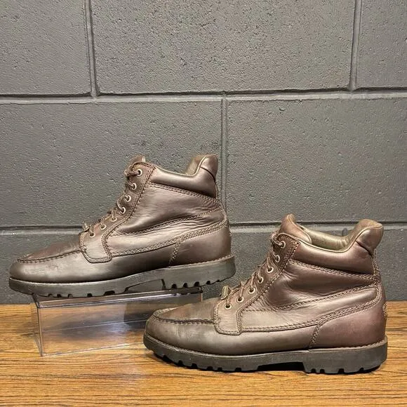 Rockport Hydro Shield 66283 Brown Leather Moc Toe Hiking Boots Men’s 12