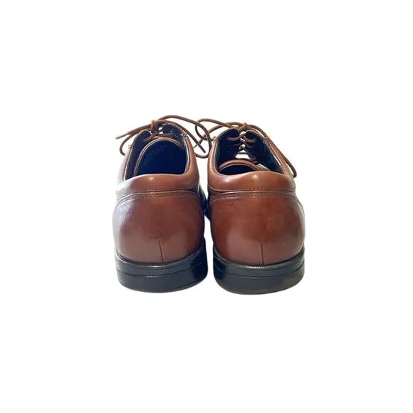 Rockport w/Adiprene Classic Brown Leather‎ Oxford Dress Shoes Size 10.5 M