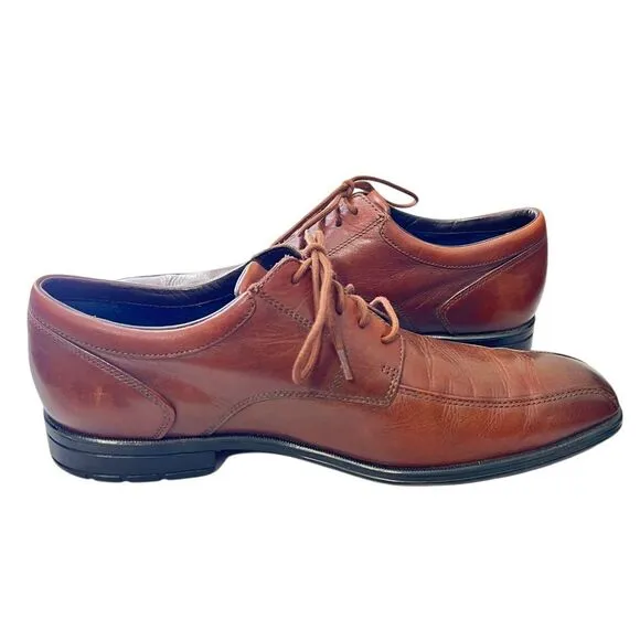 Rockport w/Adiprene Classic Brown Leather‎ Oxford Dress Shoes Size 10.5 M