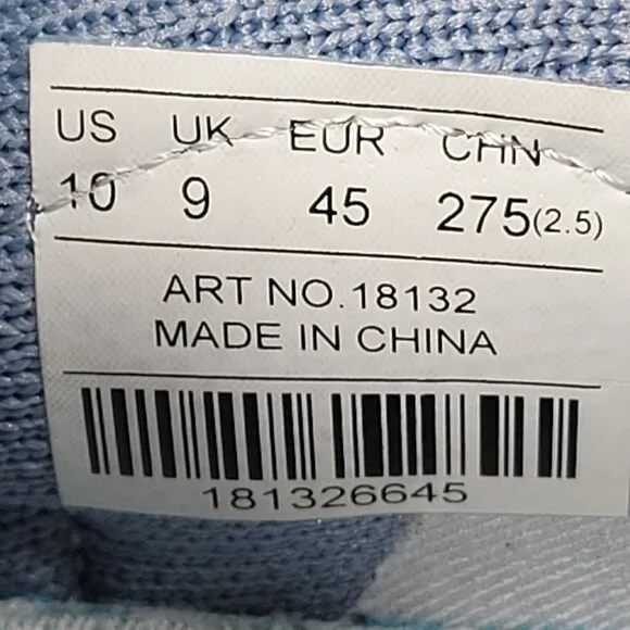 Rovux 3X Men's Blue Athletic Shoes 18132 US Size 10