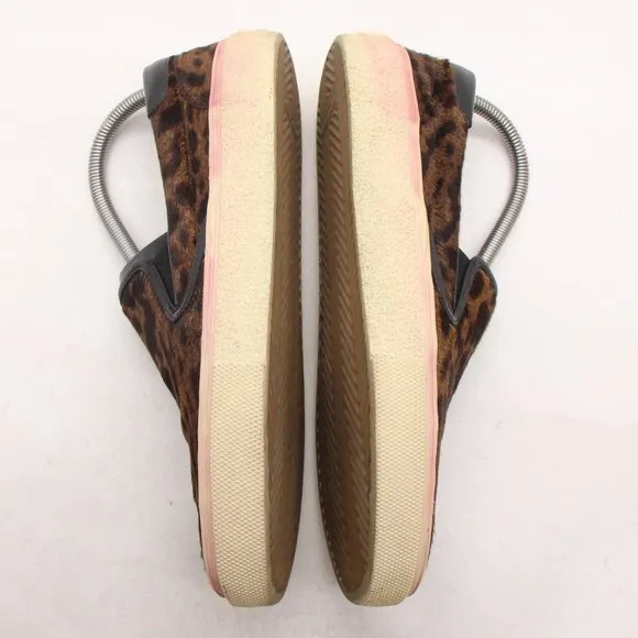 Saint Laurent Paris Leopard Cheetah Women's Size EU 40 Slip On Shoes Sneakers