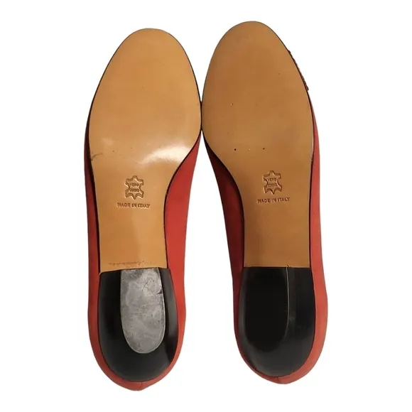 Salvatore Ferragamo Boutique Pink Suede Bow Shoes Sz 7