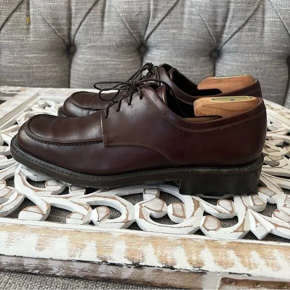 Salvatore Ferragamo Brown Leather Oxford Shoes Men’s 9.5 D