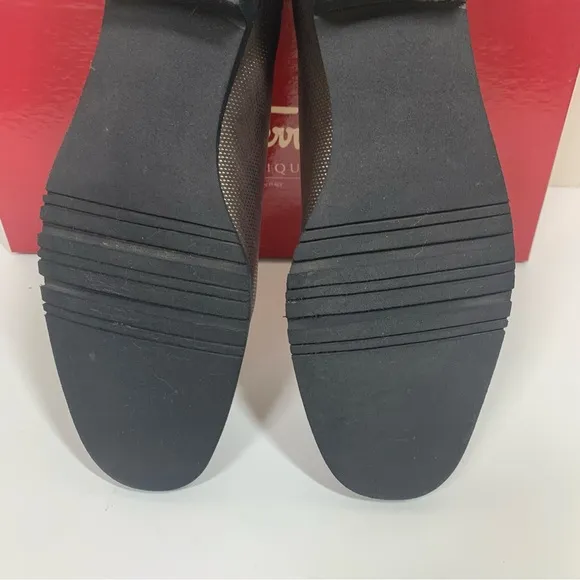 Salvatore Ferragamo Farix Heeled Shoes Leather Suede Toe Size 7