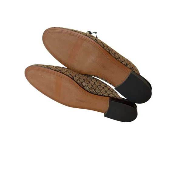 Sam Edelman Shoes Womens Size 13 Almond Toe Mules Brown Formal Career Summer