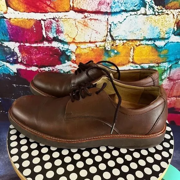 Samuel Hubbard Founder Men's 8.5  Medium Shoes Leather Brown Smooth M2100-041