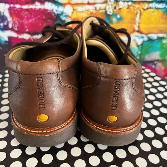 Samuel Hubbard Founder Men's 8.5  Medium Shoes Leather Brown Smooth M2100-041