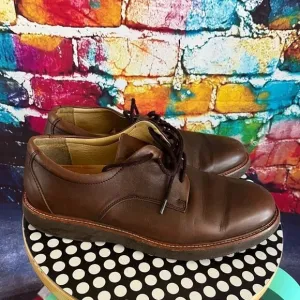 Samuel Hubbard Founder Men's 8.5  Medium Shoes Leather Brown Smooth M2100-041