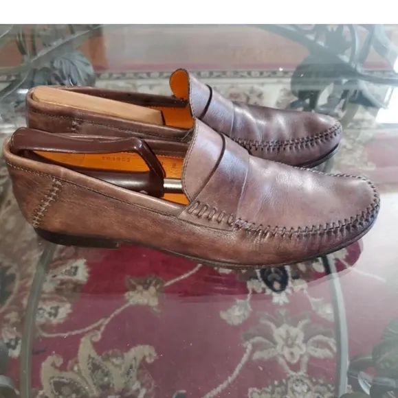 SANTONI mens shoes. Size 8. Retails for $600.00. Asking $ 89.00
