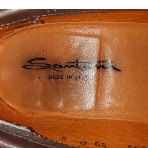 SANTONI mens shoes. Size 8. Retails for $600.00. Asking $ 89.00